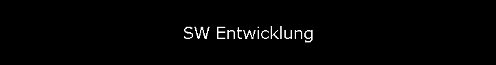 SW Entwicklung